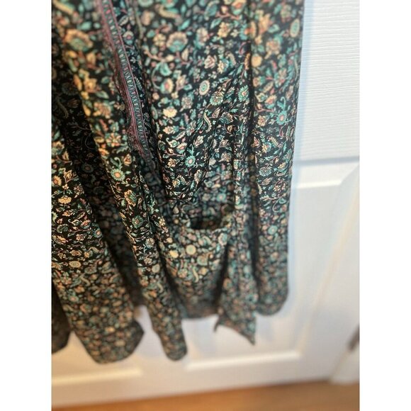 Karma Highway Sleeveless Boho Mini Dress OS Floral Beach Boho Hippie Pockets Tie - Picture 3 of 7